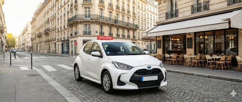 Toyota Yaris Hybride automatique auto-école Nîmes